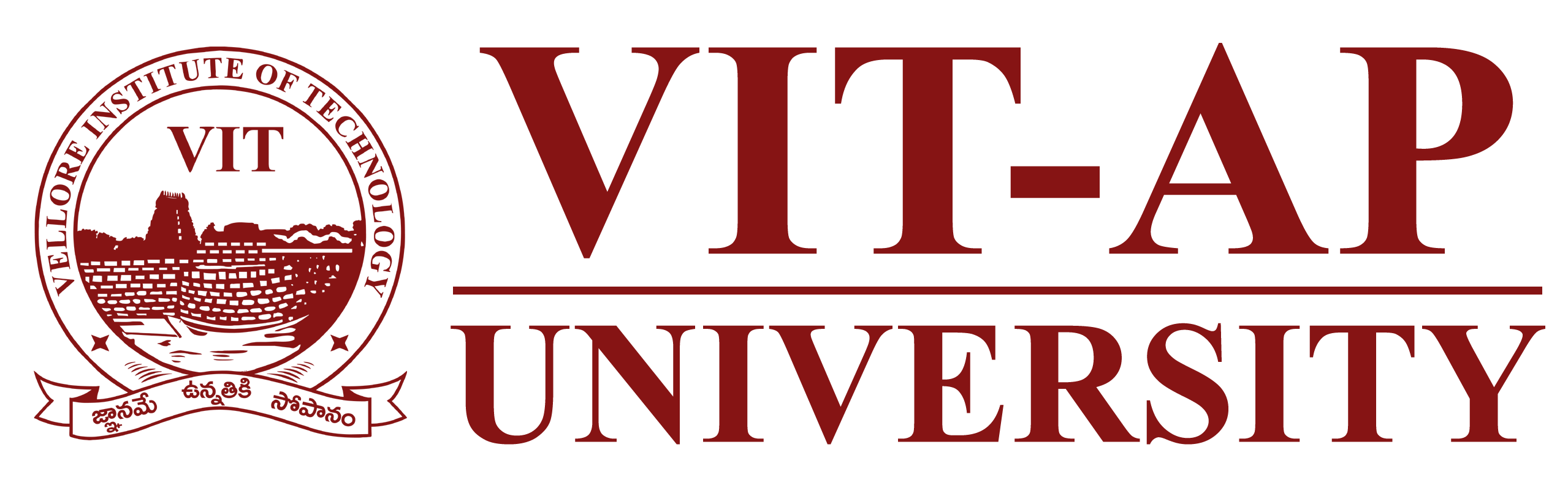 VIT-AP University red logo