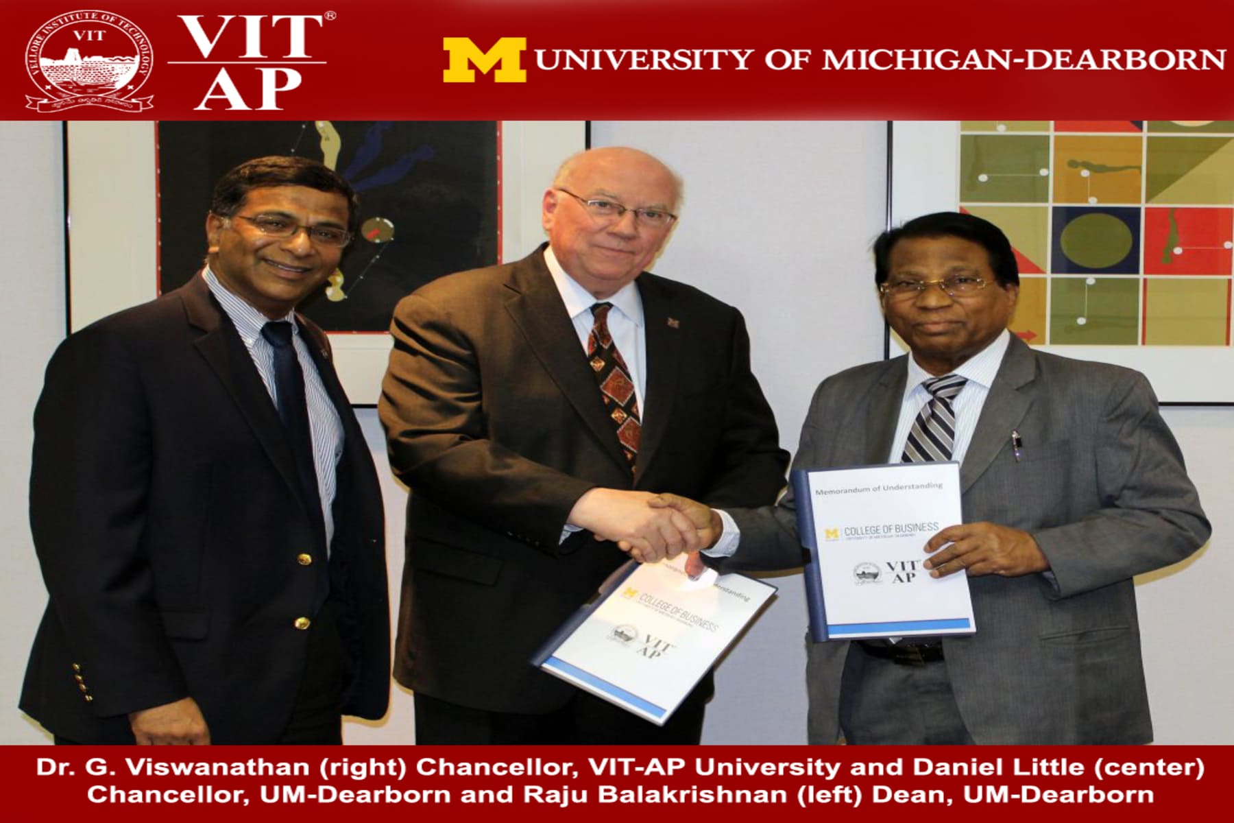 U Of M Dearborn Academic Calendar 2022 University Of Michigan-Dearborn, Usa, And Vit-Ap Collaborate – Vit-Ap