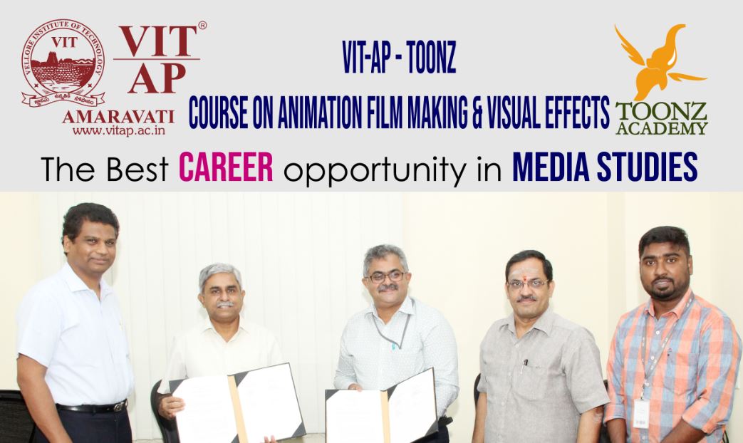 Toonz Course on Animation Film making & Visual Effects – VIT-AP