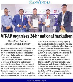 VIT-AP National Level Hackathon