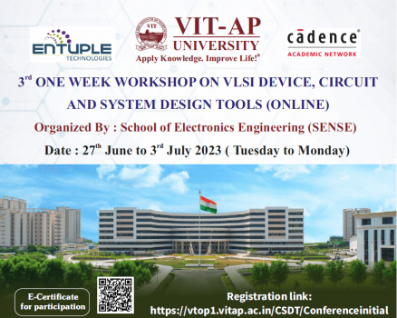 3rd One-Week Workshop on VLSI Device and System Design Tools - SENSE