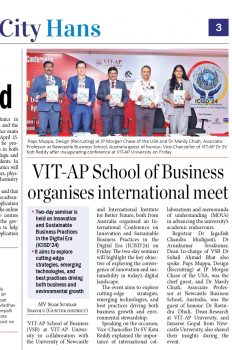 VIT-AP School of Business Organises international meet